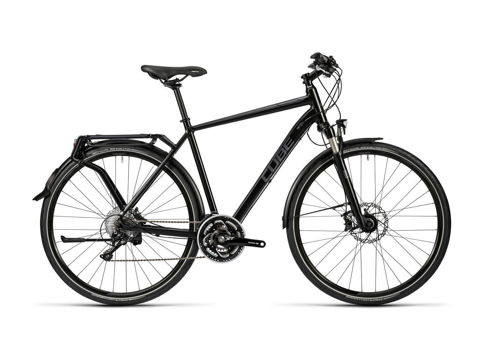 Cube Kathmandu, black grey glossy - Bild 1