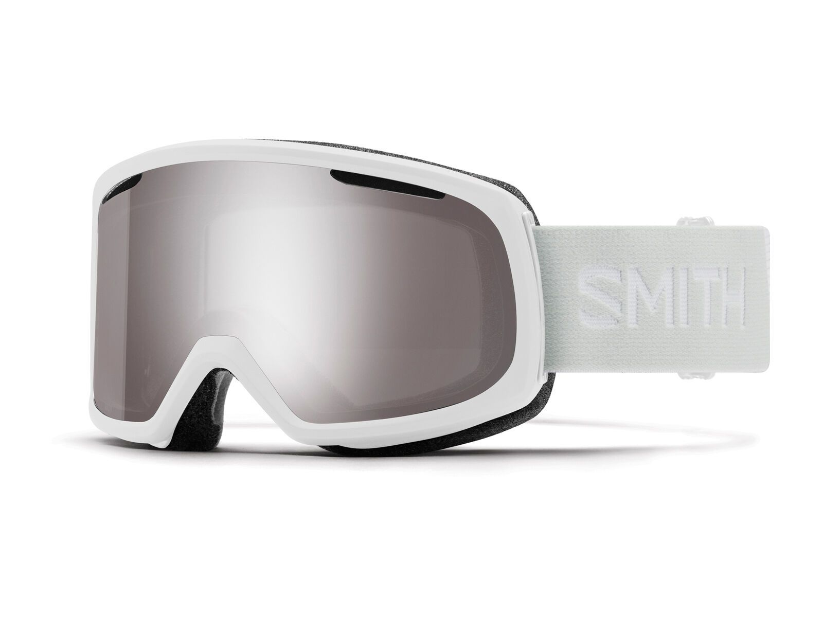 Smith Riot inkl. WS, white vapor/Lens: chromapop sun platinum mirror - Bild 1