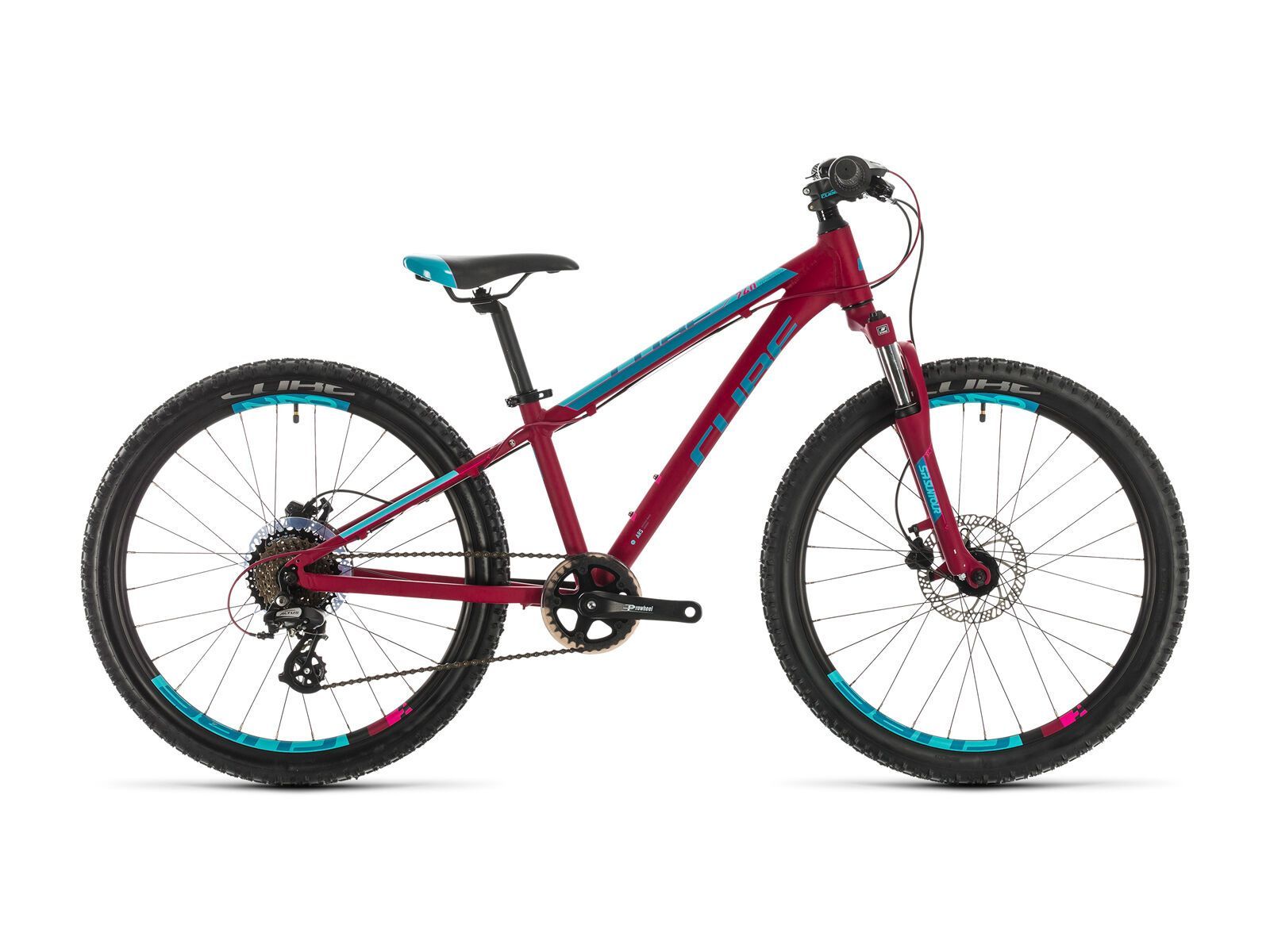 Cube Access 240 Disc, berry´n´aqua´n´pink - Bild 1