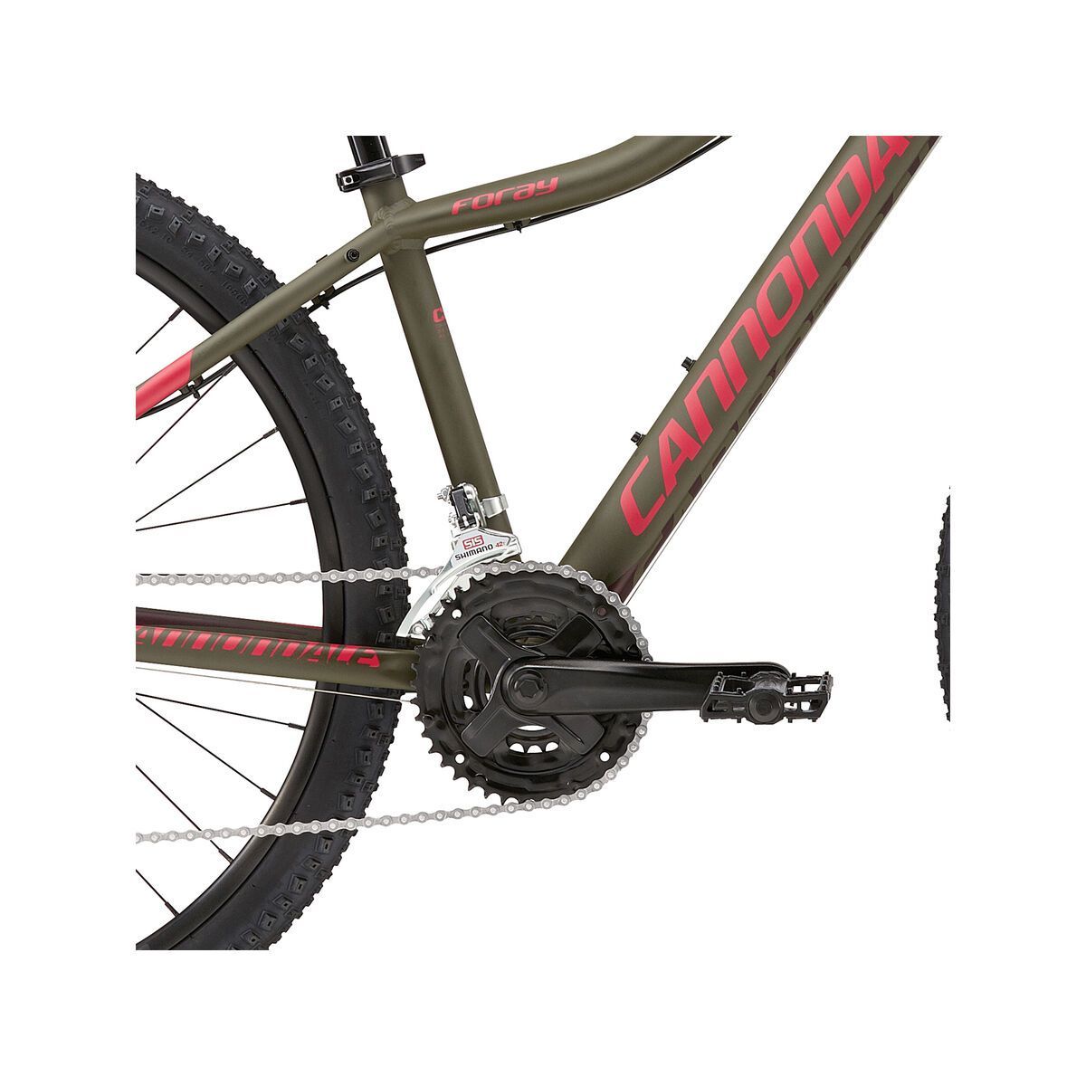 Cannondale Foray 4, green clay w/ magenta and mulberry, matte - CGL - Bild 3