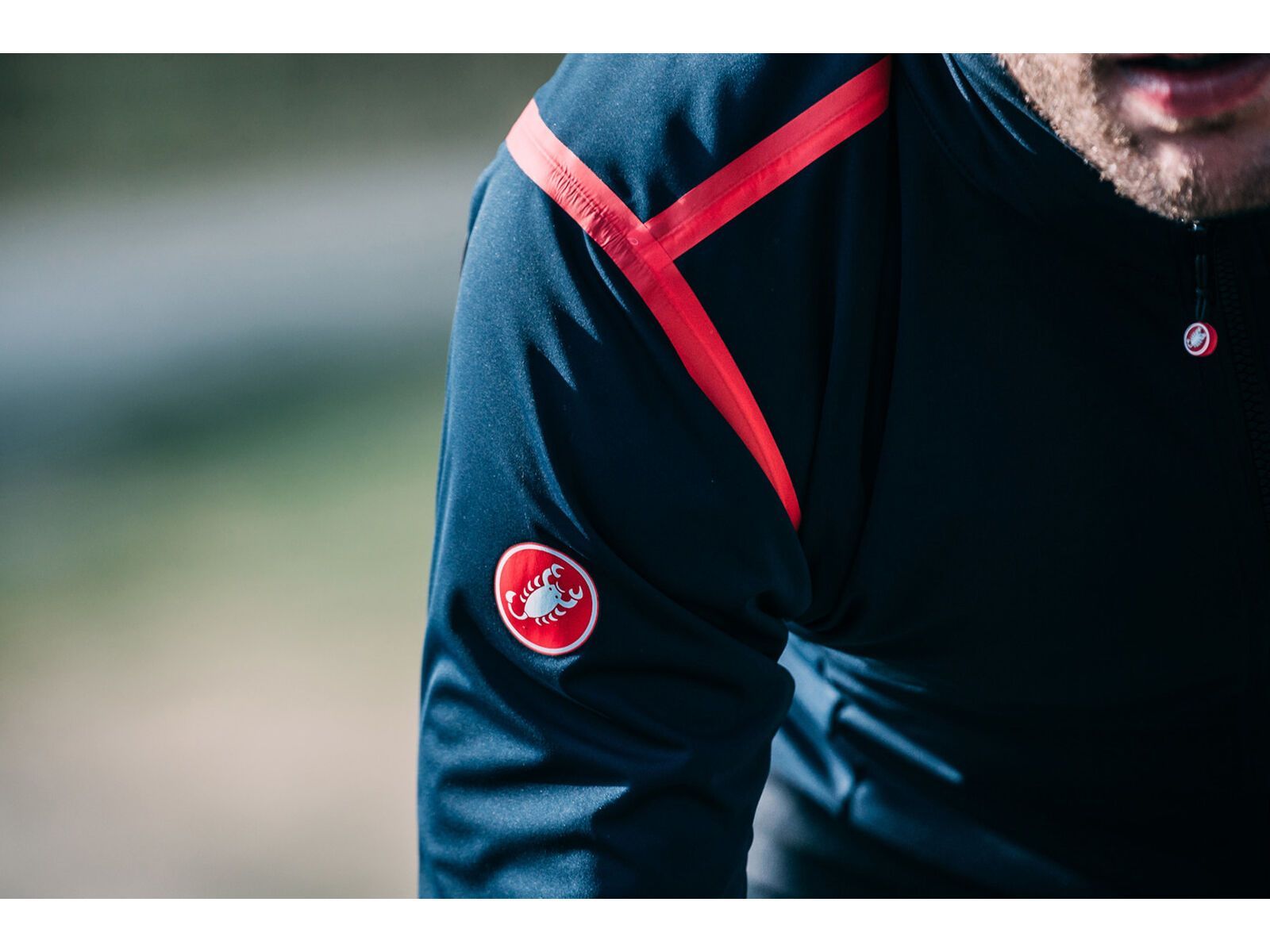 Castelli Alpha RoS 2 Light Jacket, savile blue/red-black - Bild 17