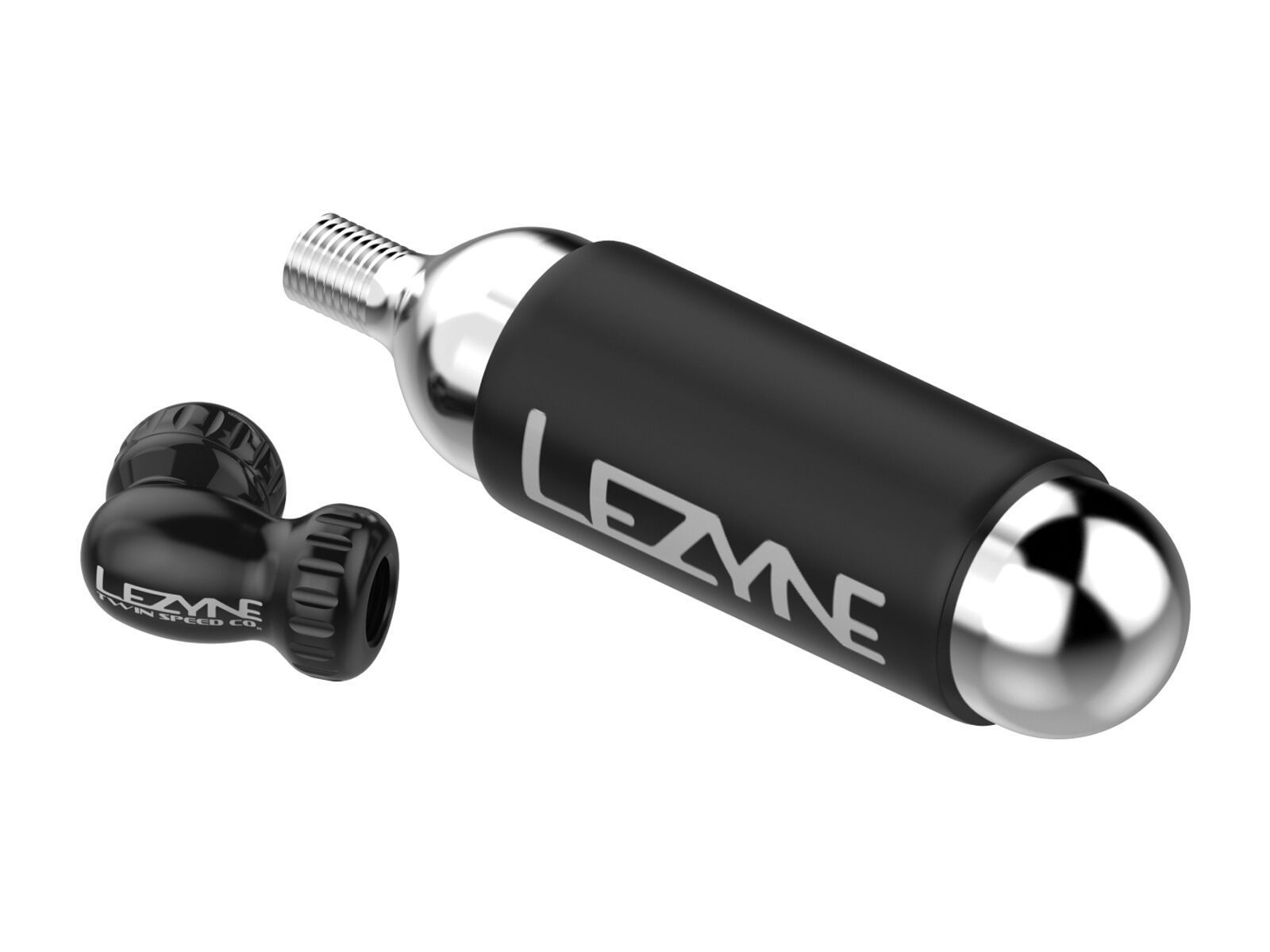 Lezyne Twin Speed Drive CO2 inkl. 25 g Kartusche, black - Bild 2