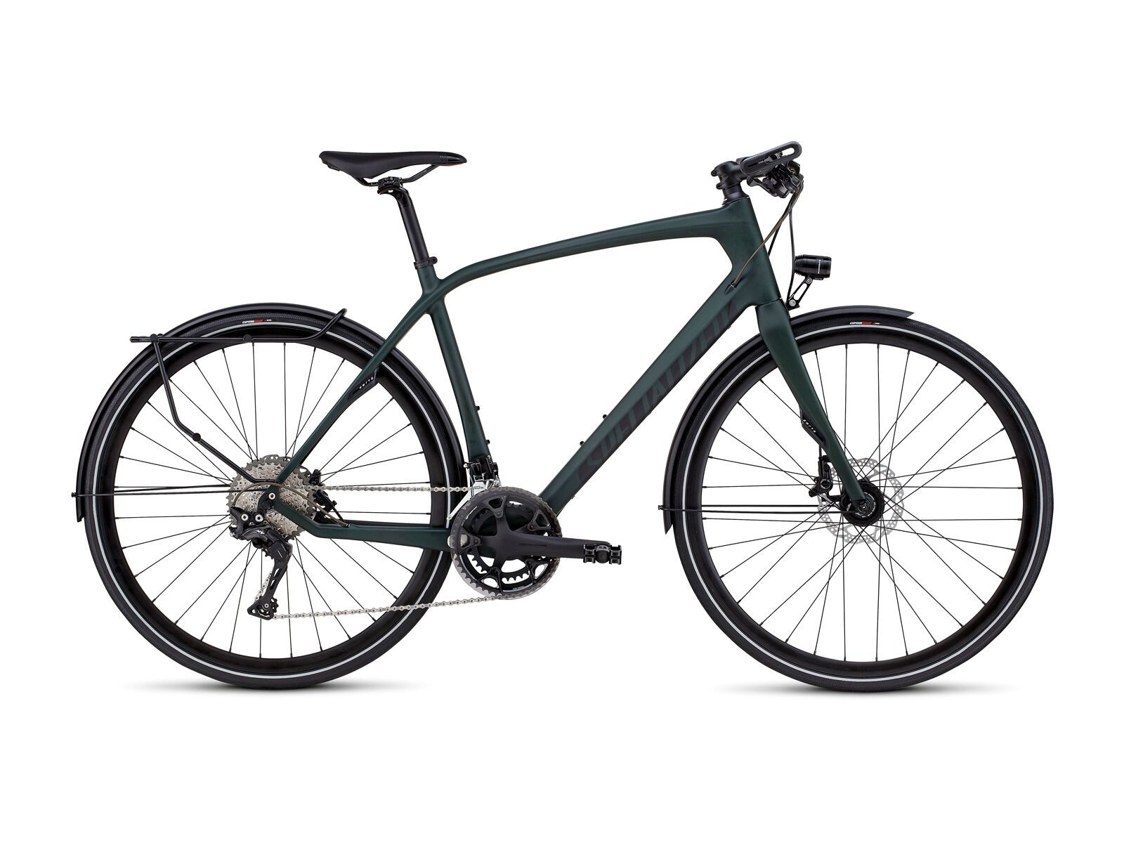 Specialized Source Expert Carbon Disc, satin green carbon tint/charcoal/black - Bild 1