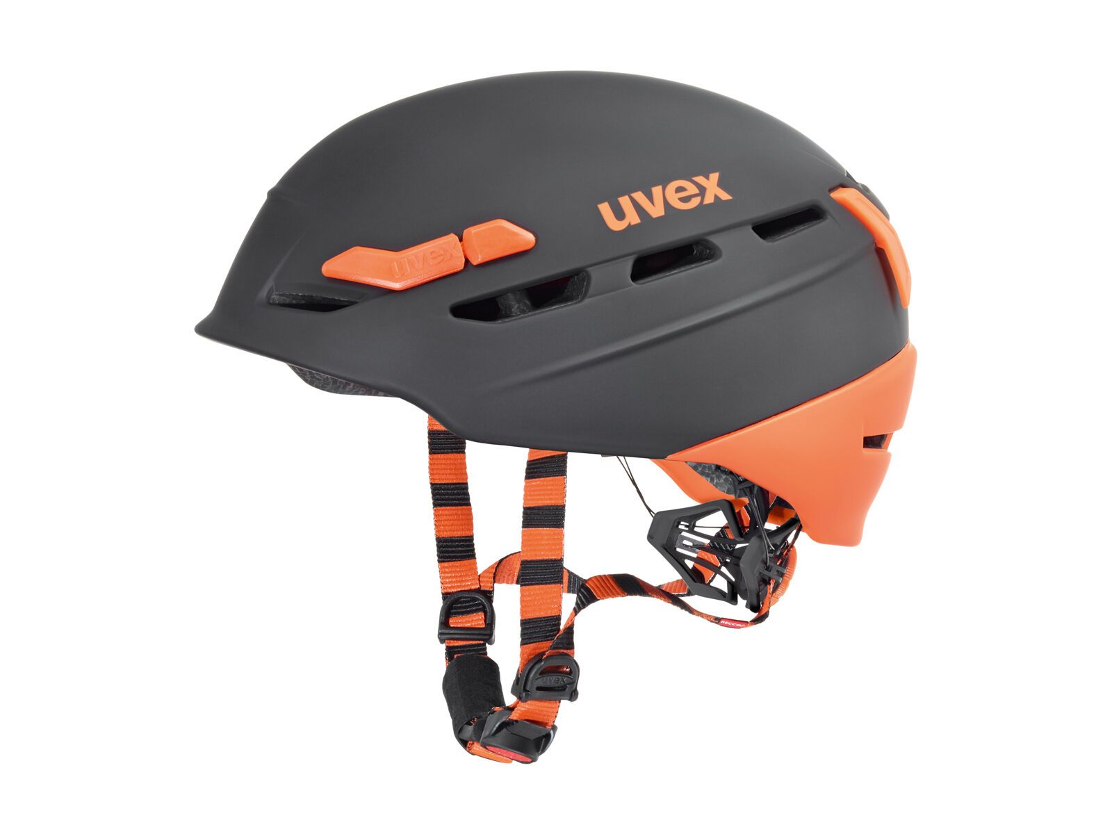 uvex p.8000 tour, black-orange mat - Bild 1