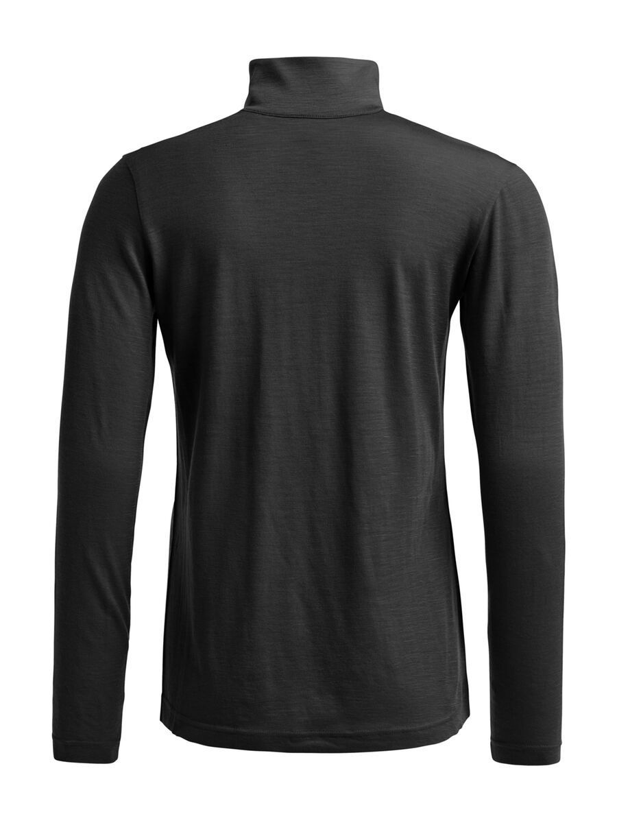 Ortovox 185 Rock'n'wool Zip Neck W, black raven - Bild 2