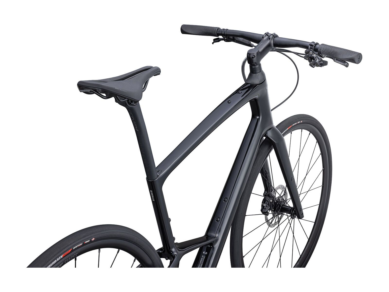 Specialized Sirrus 6.0, gloss black/pearl/white silver/black reflective - Bild 4