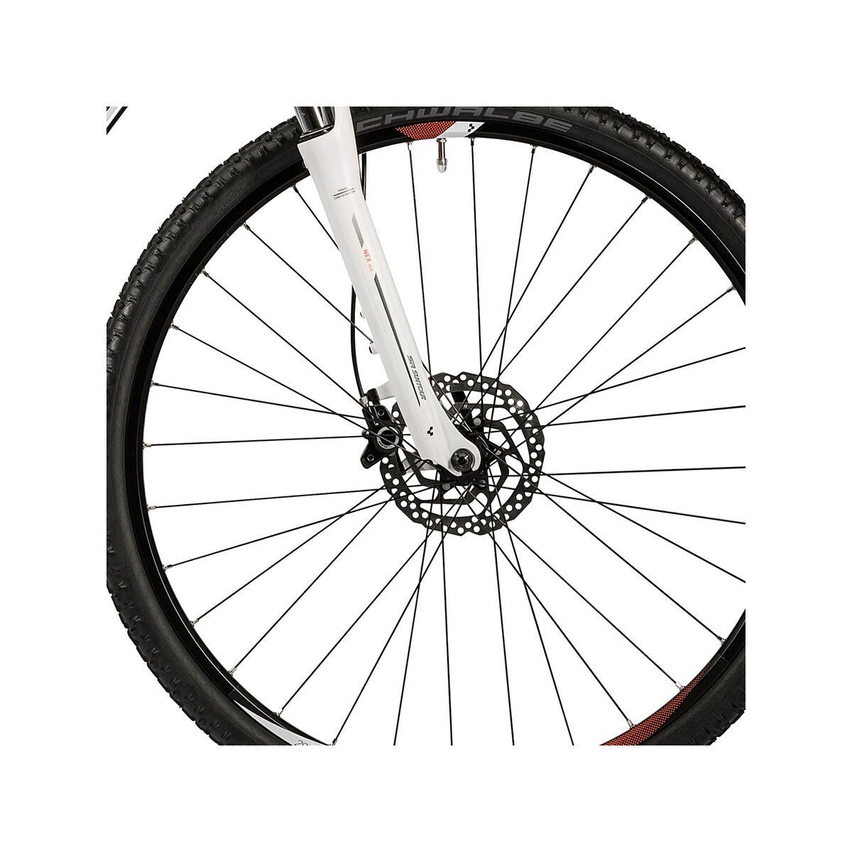 Cube Nature Pro Trapeze, white black flashred - Bild 2