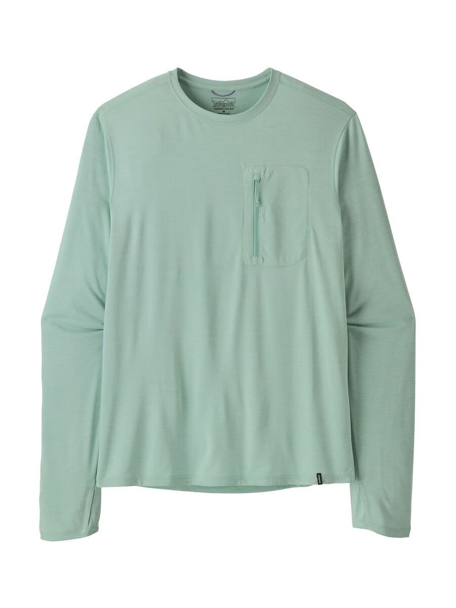 Patagonia Men's Long-Sleeved Capilene Cool Sun Shirt, thermal blue/thin ice x-dye - Bild 1