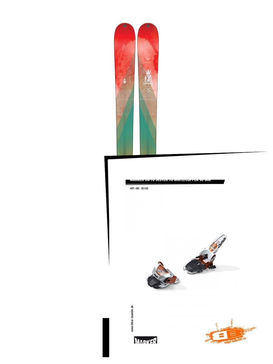 Set: K2 SKI Empress 2017 + Marker Jester 16 (95108S) - Bild 1