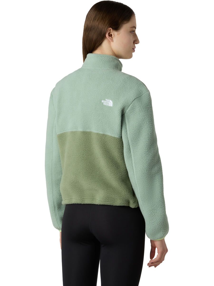The North Face Women’s Yumiori 1/4 Zip, bark mist/slate moss/astro lime - Bild 4