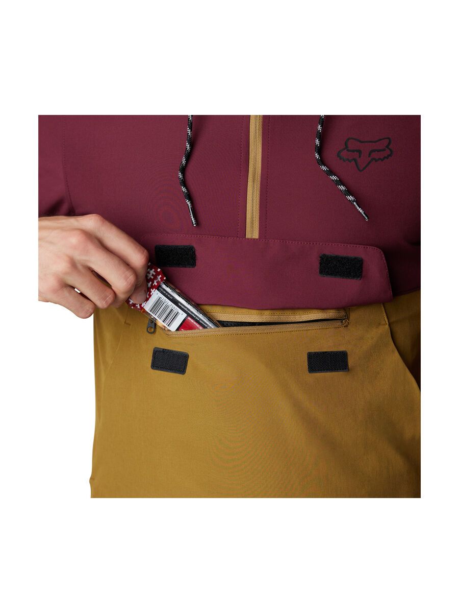 Fox Ranger Wind Pullover, dark maroon - Bild 6