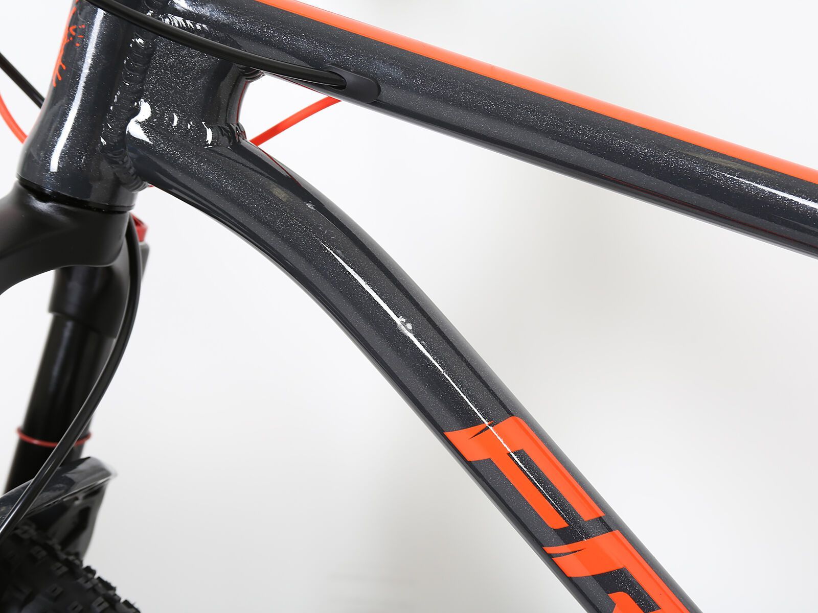 ***2. Wahl*** Frog Bikes *** 2. Wahl *** Frog MTB 72 Größe: 41.5 cm metallic grey/neon red 2021 - Bild 4