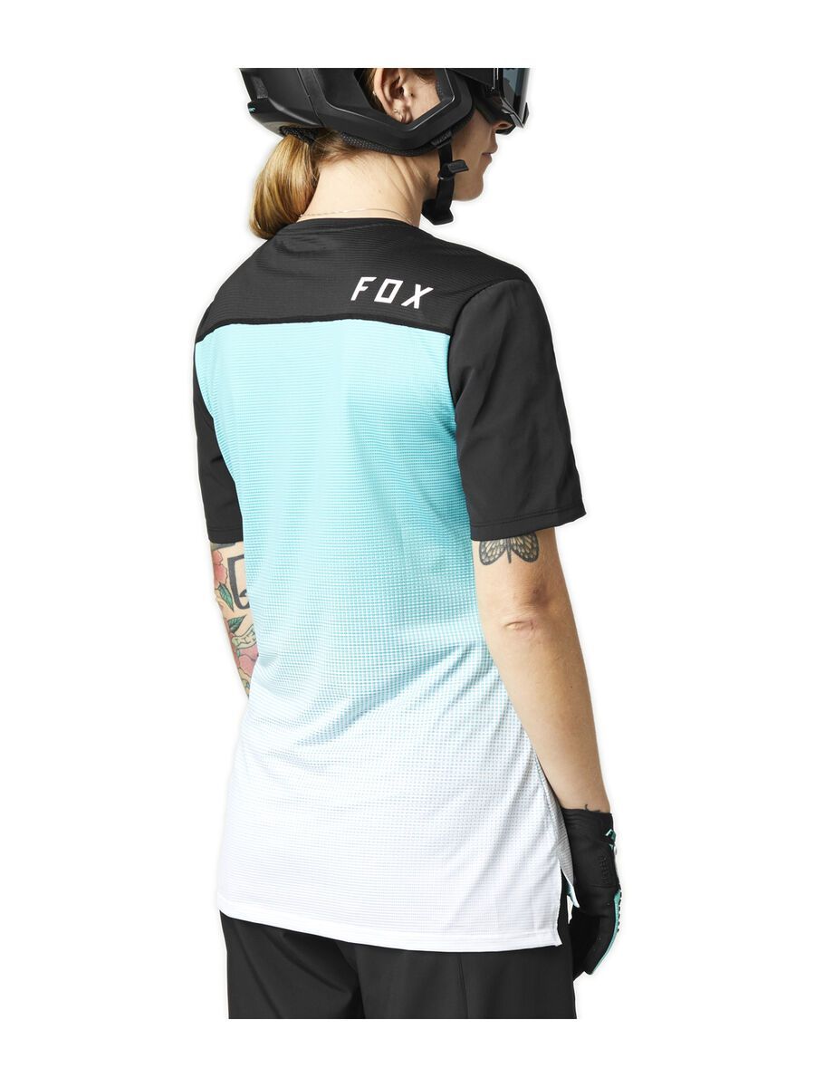 Fox Womens Flexair SS Jersey, teal - Bild 4