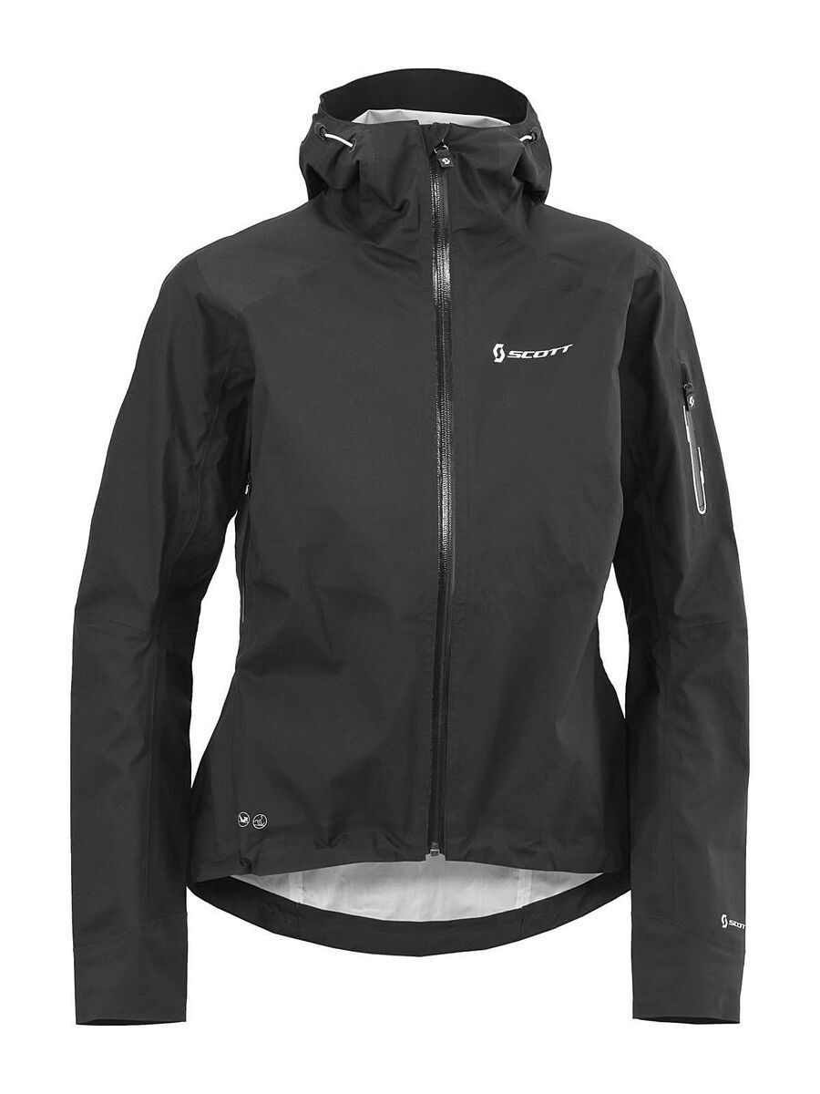 Scott Womens Shadow Active Shell Jacket, black - Bild 1