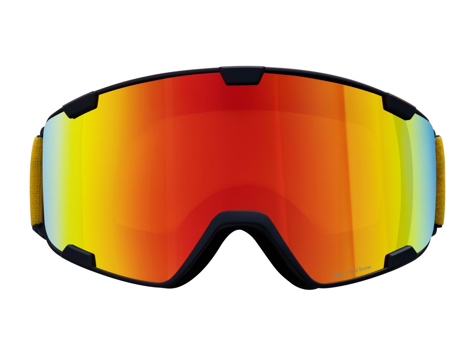 Red Bull Spect Eyewear Park, Orange-Red Mirror / matt blue - Bild 2