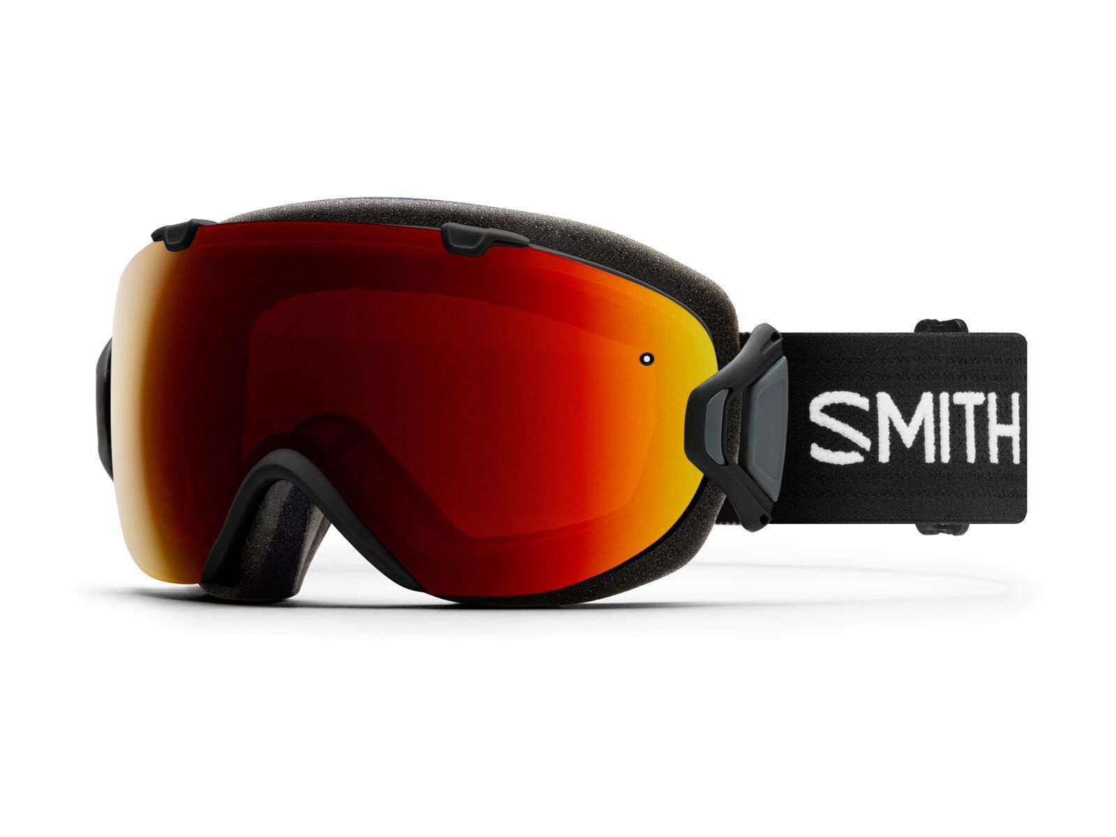 Smith I/OS inkl. Wechselscheibe, black/Lens: sun red mirror chromapop/storm rose flash - Bild 1