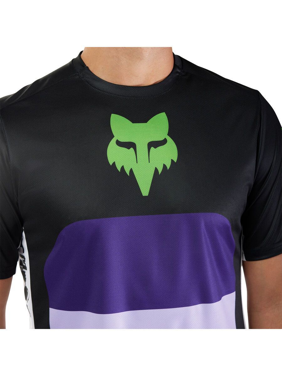 Fox Ranger SS Jersey Grid, black - Bild 5