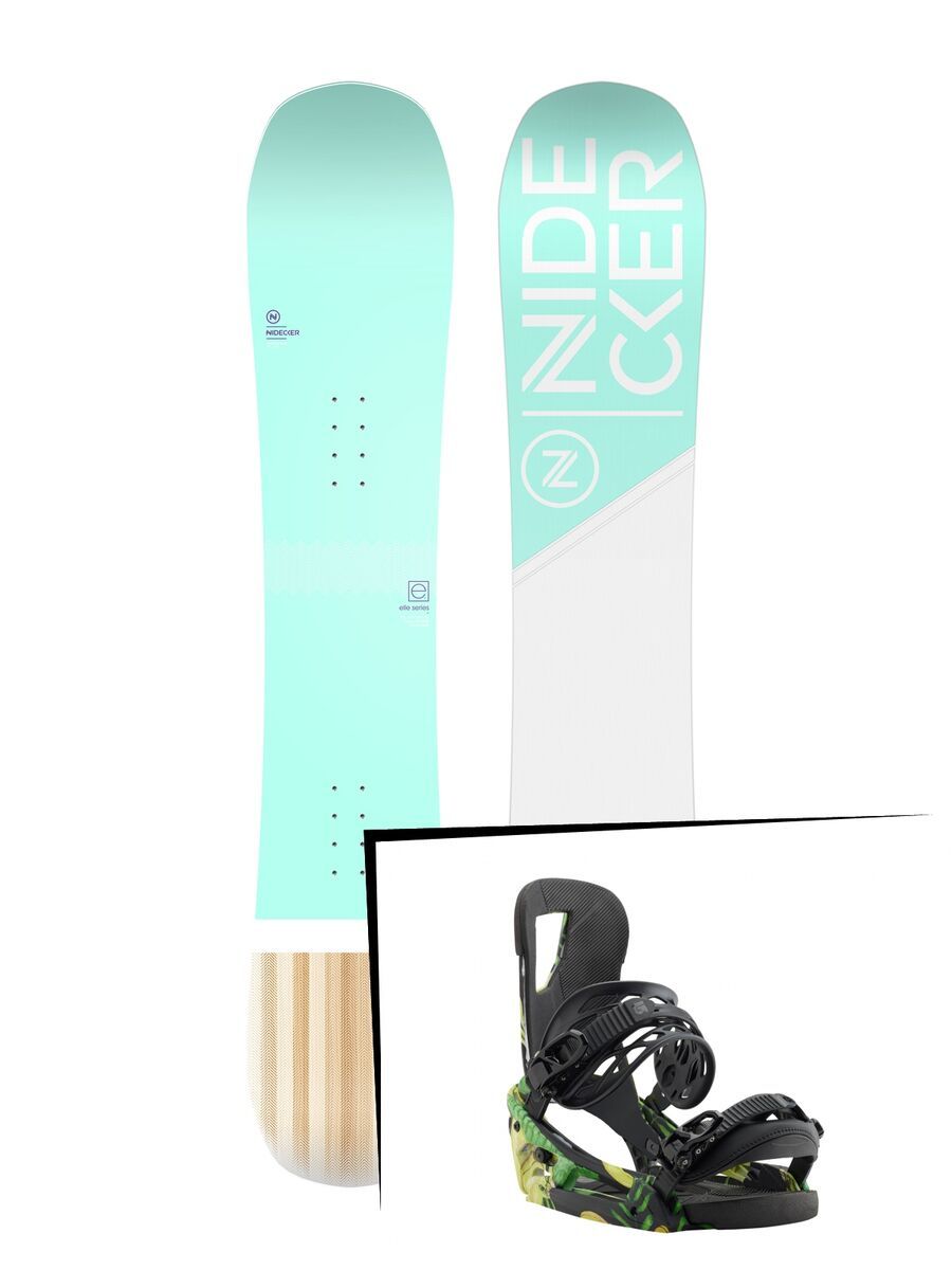 Set: Nidecker Elle 2019 + Burton Cartel EST (1930921S) - Bild 1