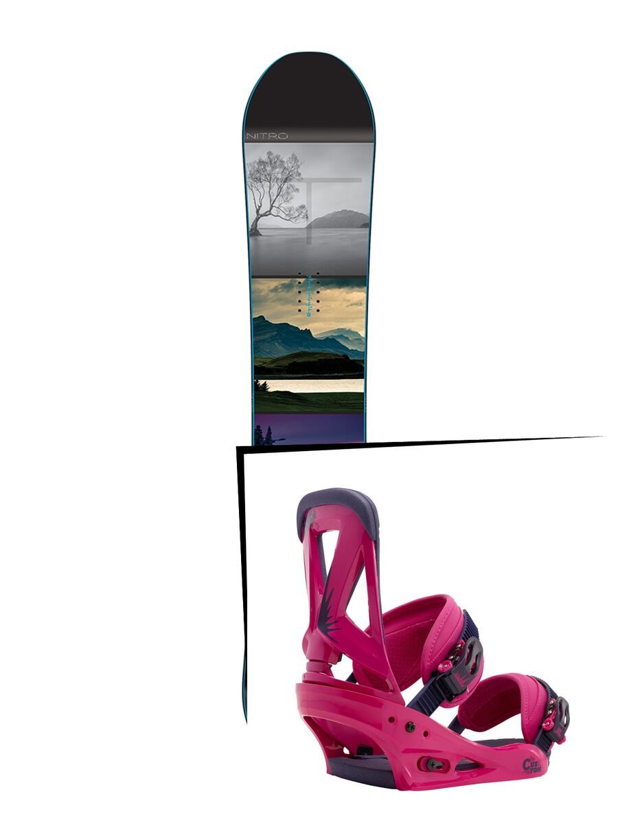 Set: Nitro Team Exposure Gullwing 2016 + Burton Custom (1191314S) - Bild 1