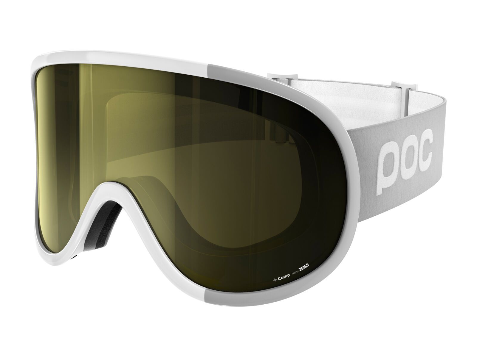 POC Retina Big Comp inkl. Wechselscheibe, hydrogen white/Lens: smokey yellow - Bild 1