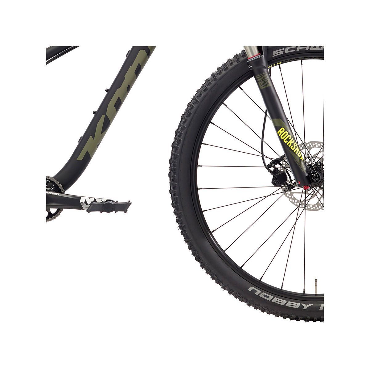 Kona Kahuna, matt black & olive w/ olive & yellow decals - Bild 4