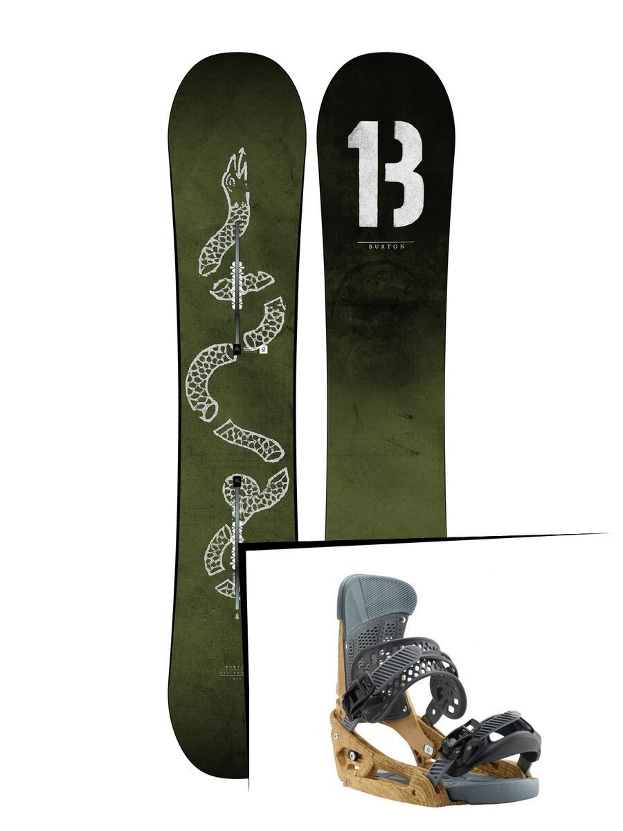 Set: Burton Descendant 2019 + Burton Malavita EST hemp - Bild 1