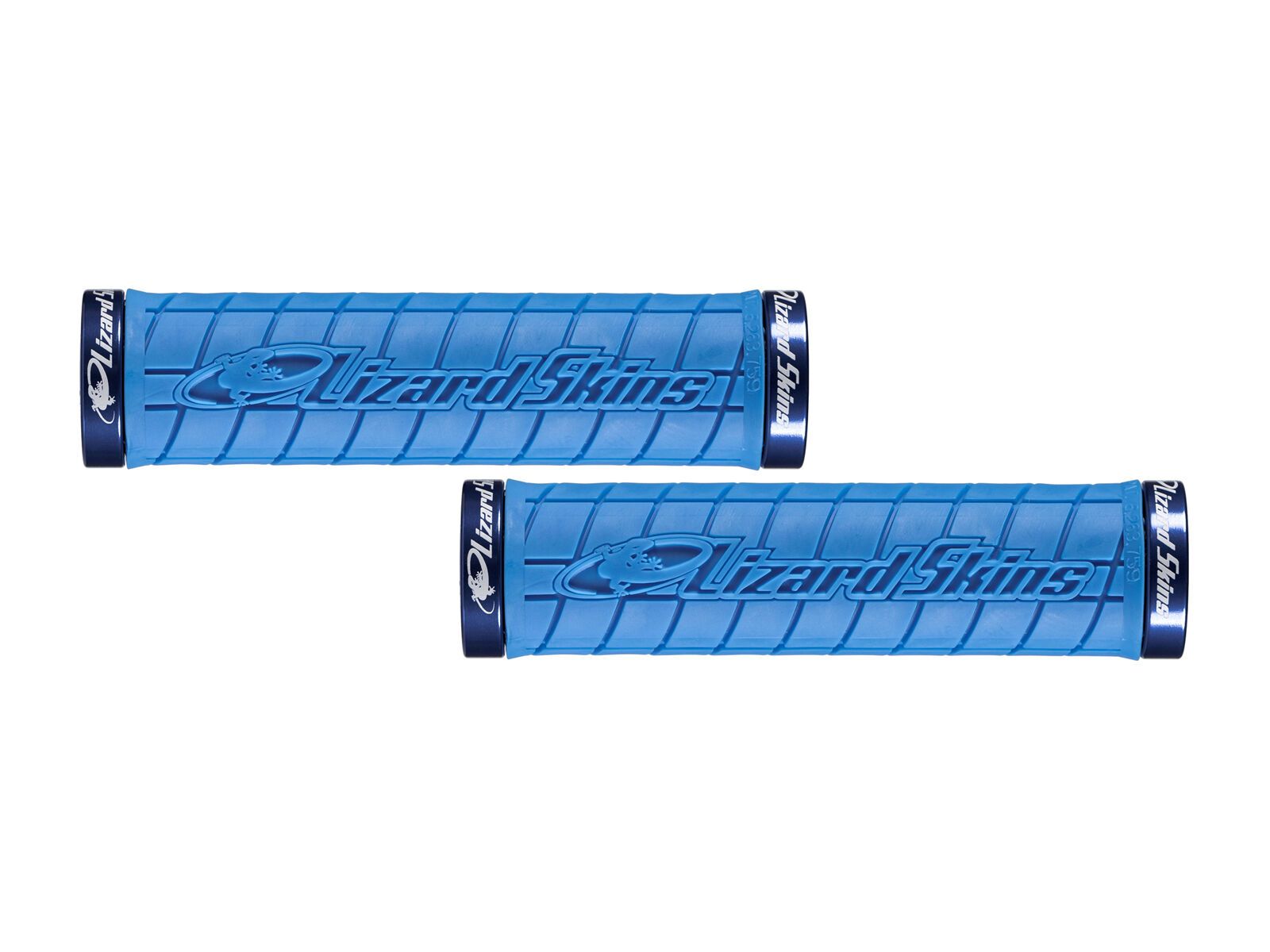 Lizard Skins Logo Lock-On Grips, ice blue/blue - Bild 1