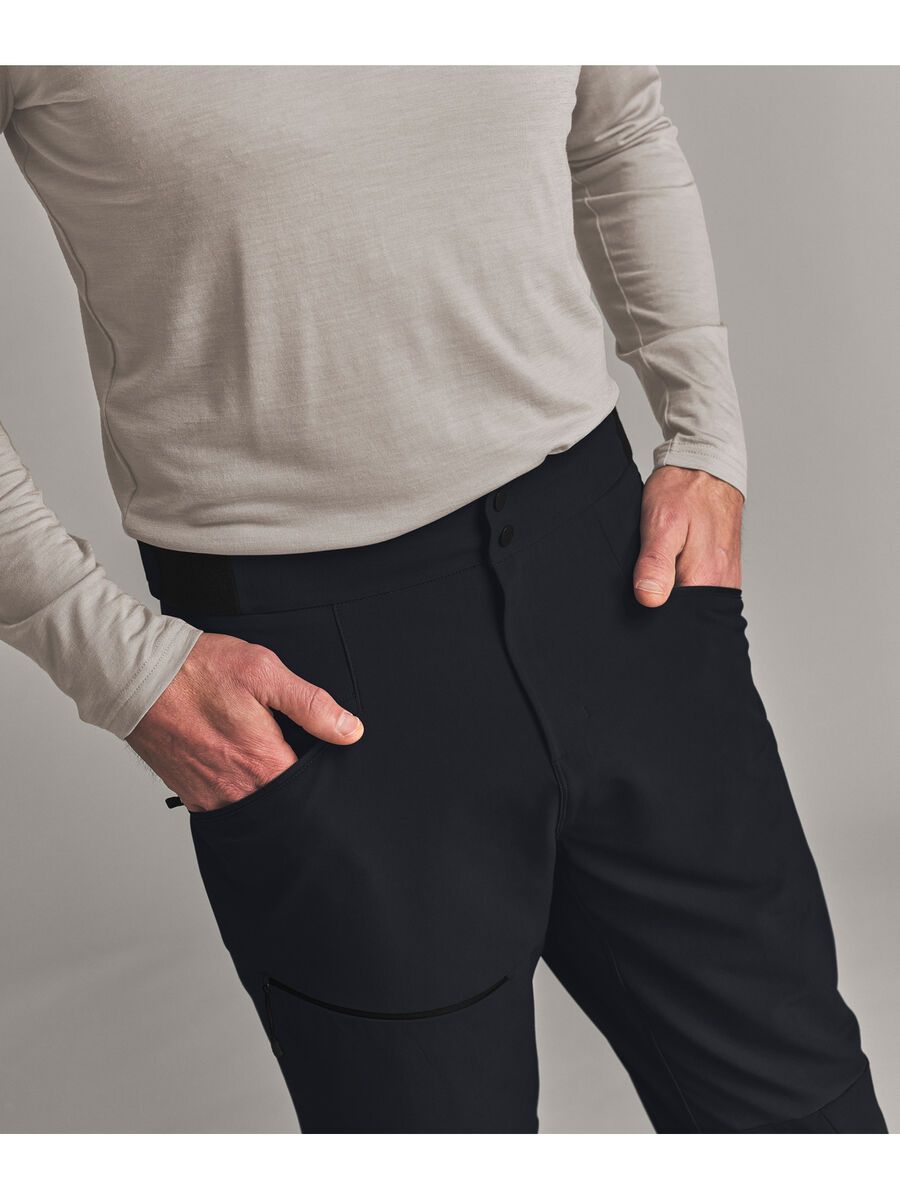 Ortovox Ortler Softshell Pants M, black raven - Bild 8