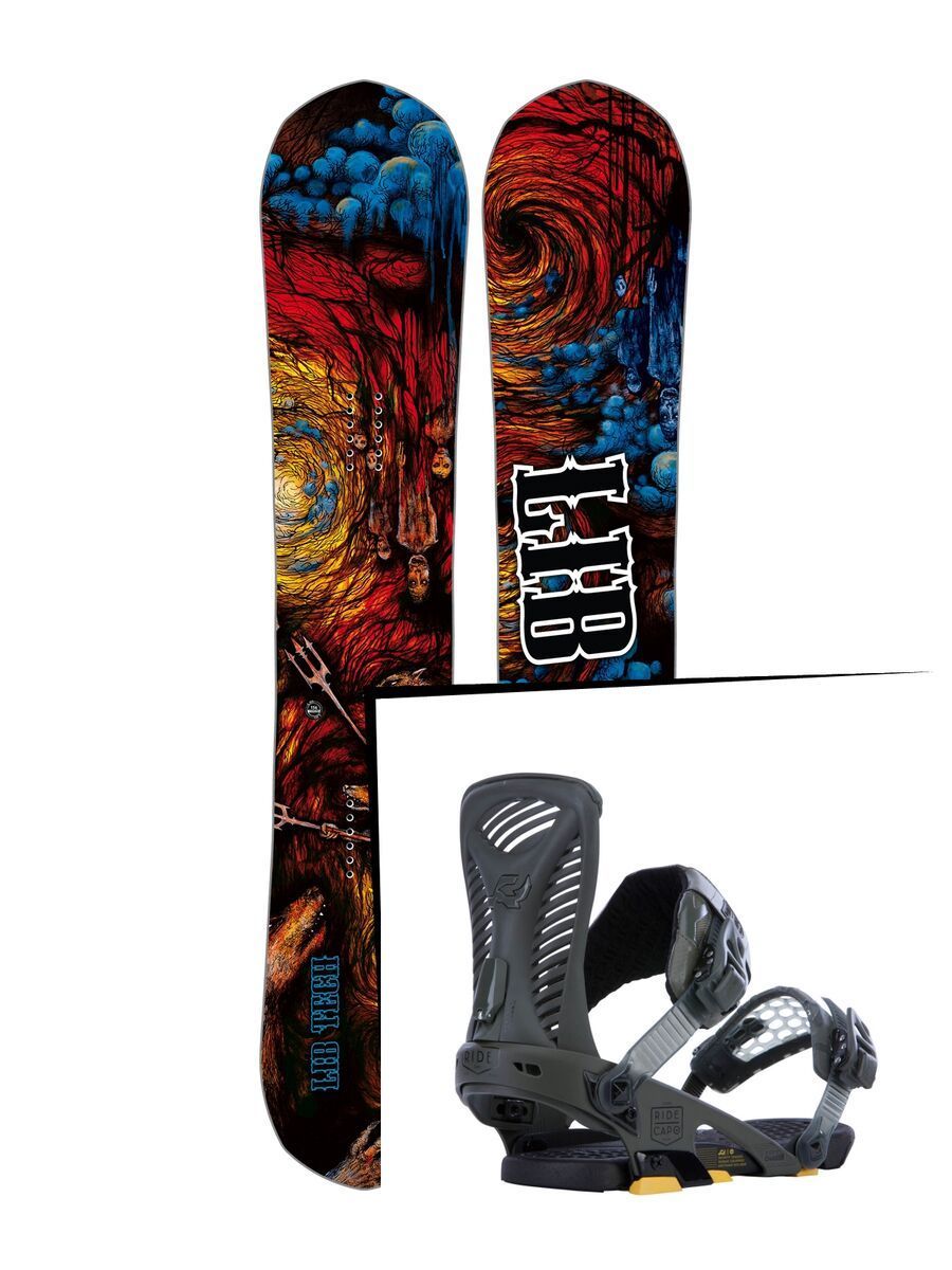 Set: Lib Tech From Hell Hot Knife 2017 + Ride Capo (1178170S) - Bild 1