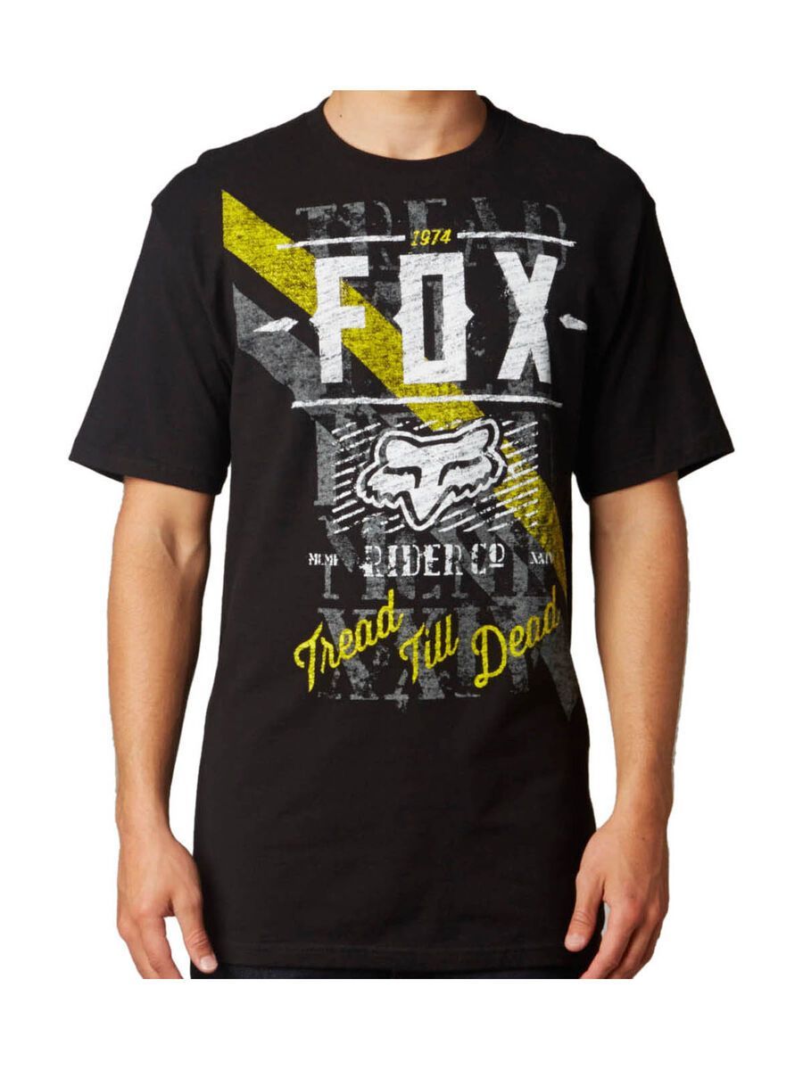 Fox Dunkel SS Tee, black - Bild 1