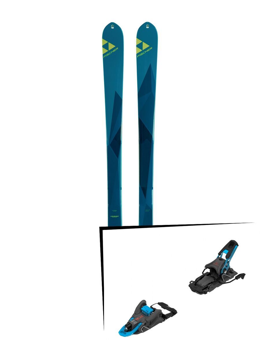 Set: Fischer Alproute 82 2018 + Salomon S/Lab Shift MNC blue/black - Bild 1