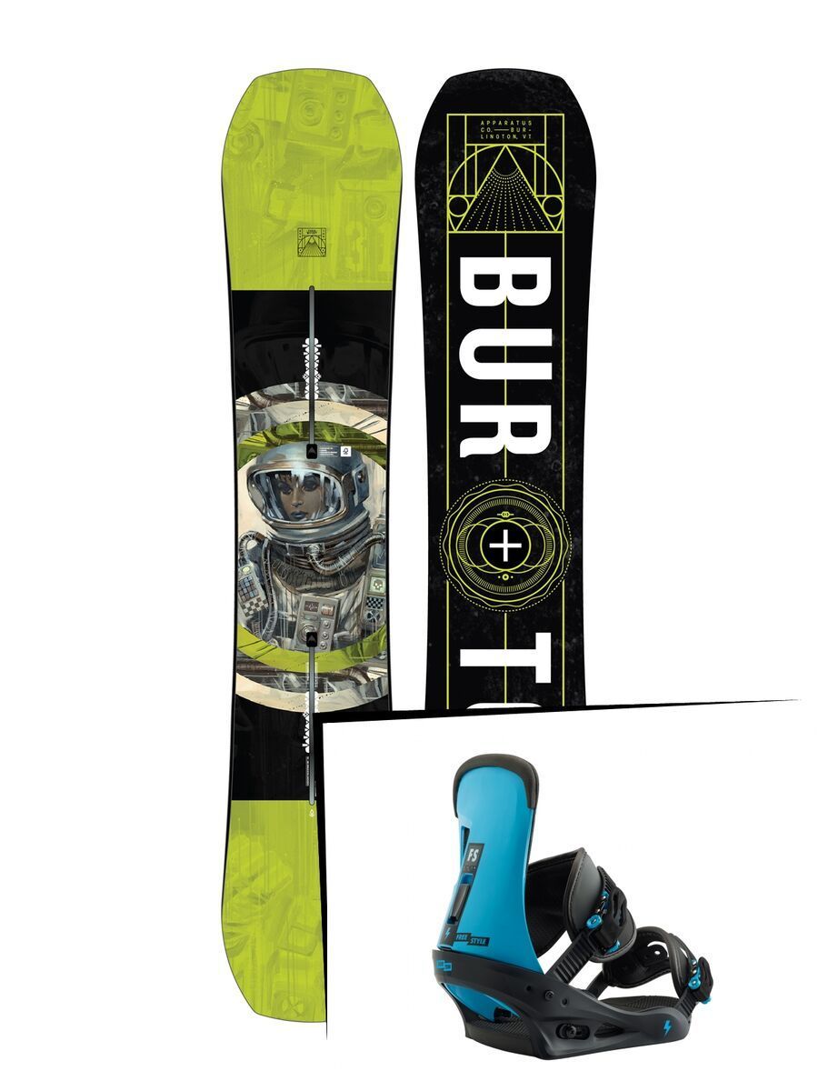 Set: Burton Paramount 2019 + Burton Freestyle cobalt blue - Bild 1