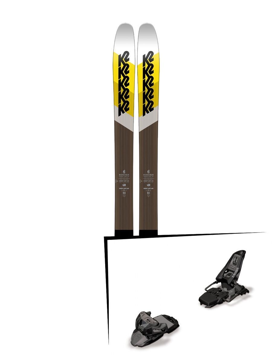 Set: K2 SKI Marksman 2018 + Marker Squire 11 black anthracite - Bild 1