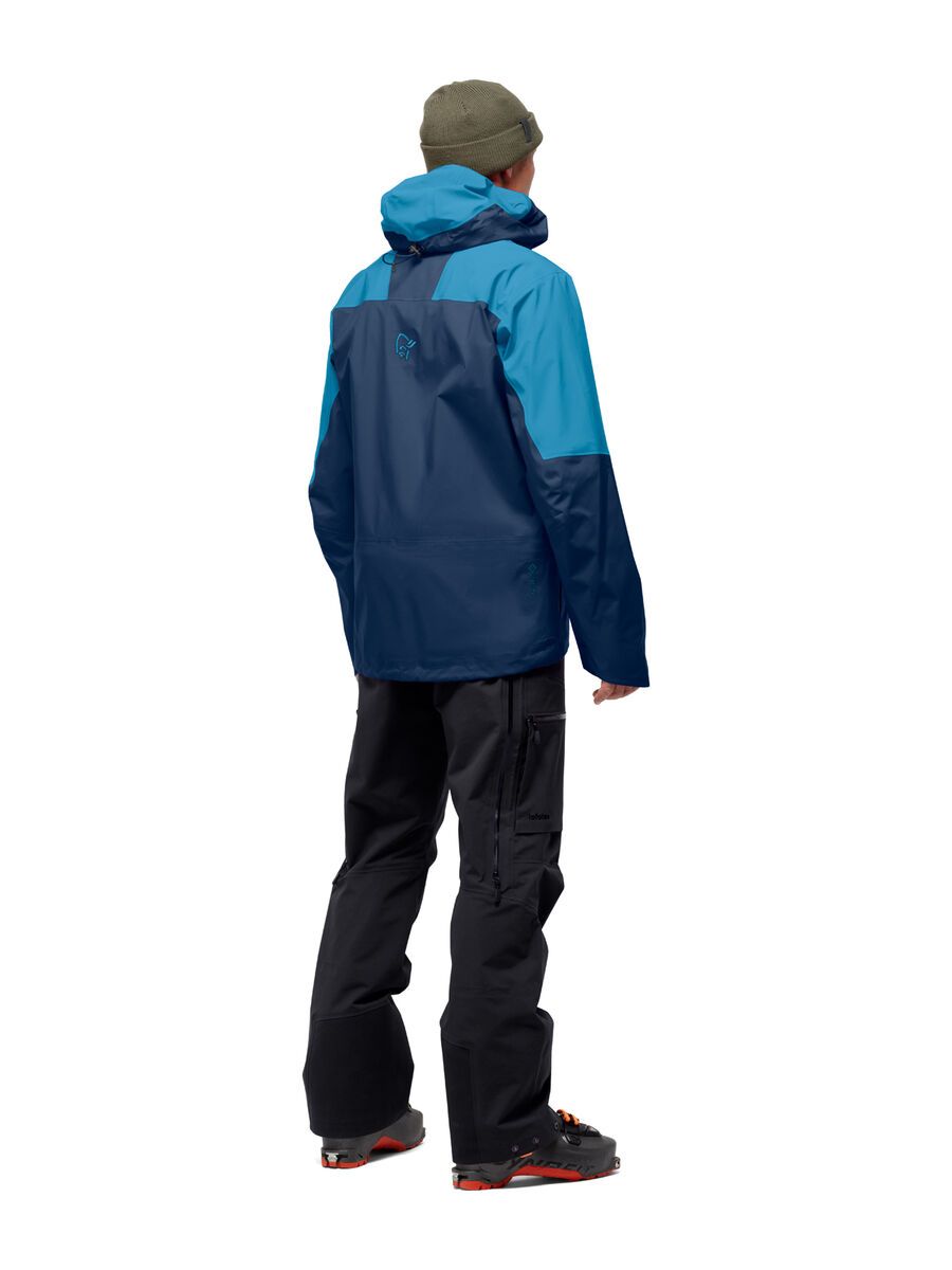Norrona lofoten Gore-Tex Jacket M's, hawaiian surf/indigo night - Bild 4