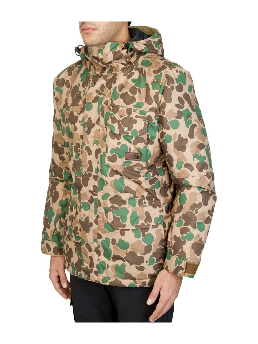 The North Face Mens Faider Insulated Jacket, Tigers Eye Tan Duckmo Print - Bild 1