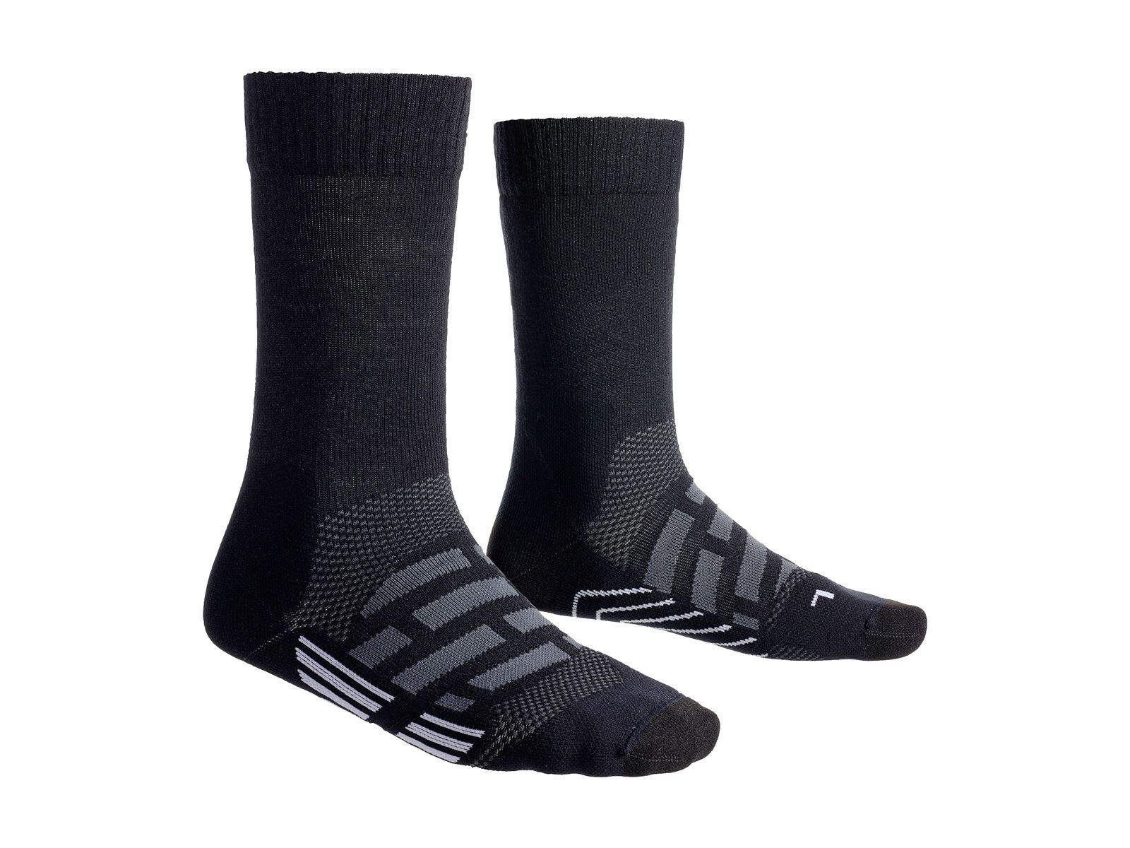 Cube Socke Mountain Be Warm, black´n´grey´n´white - Bild 1