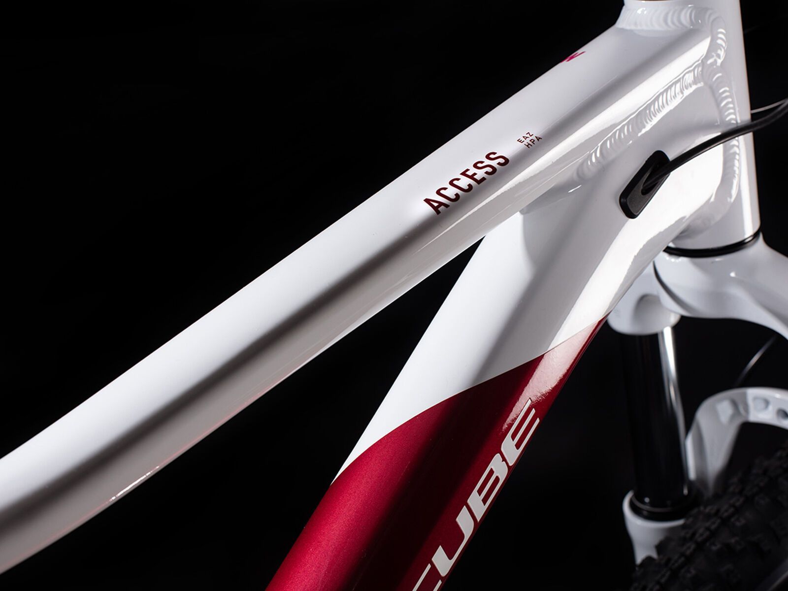 Cube Access WS EAZ 27.5, white´n´berry - Bild 5