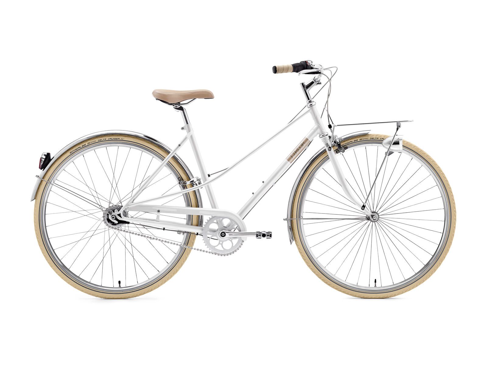 Creme Cycles Caferacer Lady Solo, 3 Speed, white - Bild 1