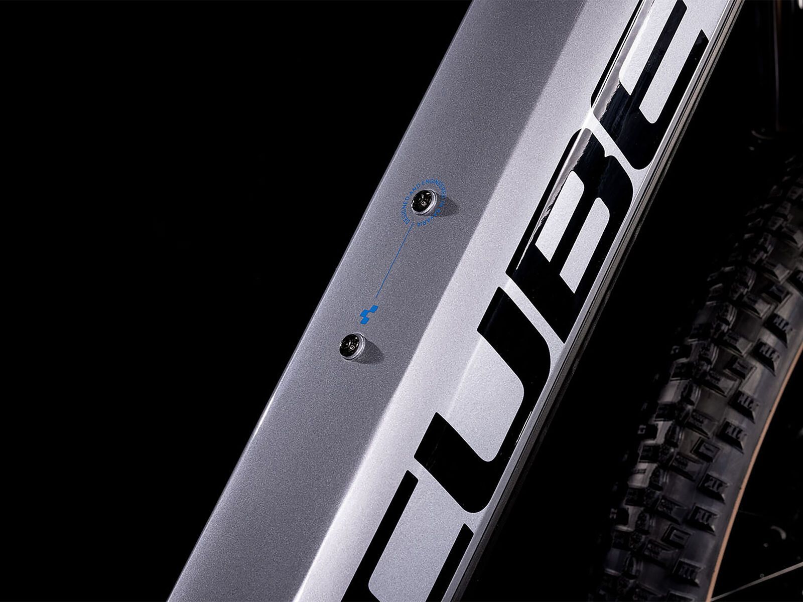 Cube Reaction Hybrid Performance 625 27.5 Trapeze, polarsilver´n´blue - Bild 3