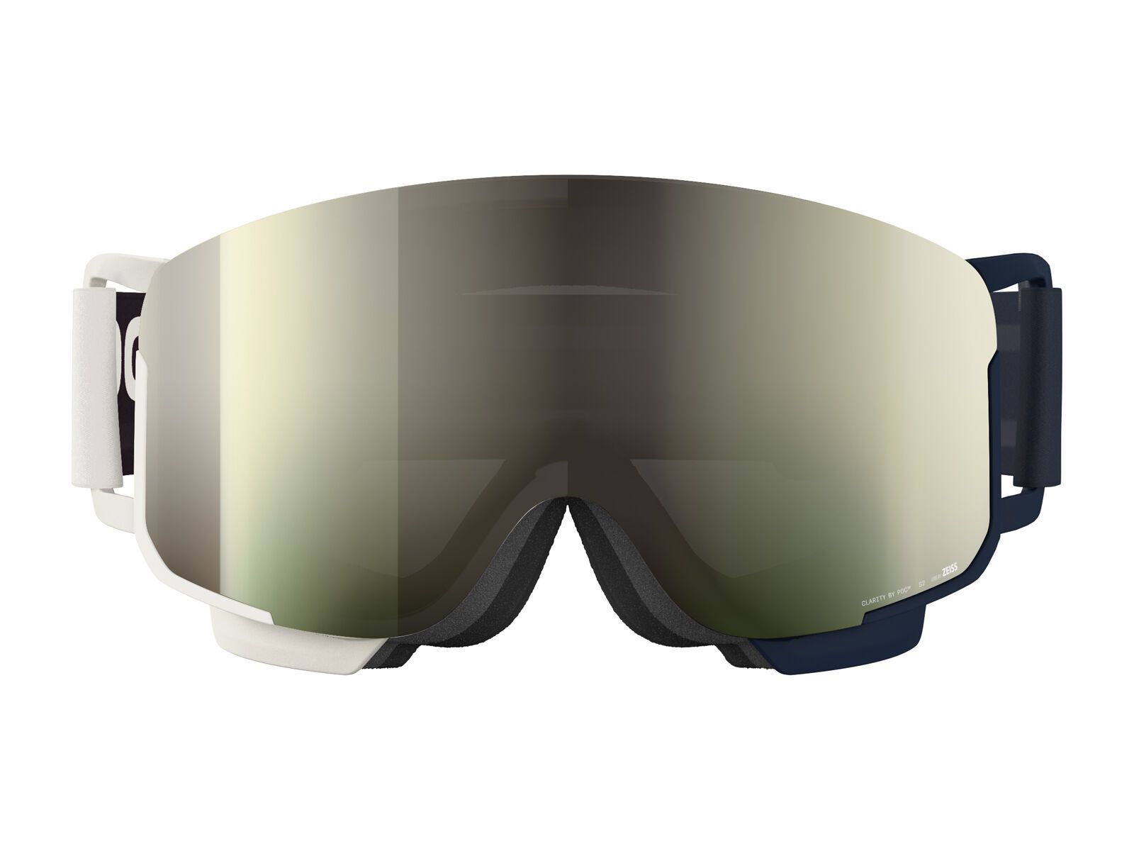 POC Nexal Mid, Clarity Uni. Partly Sunny Ivory / bleu/blanc - Bild 2