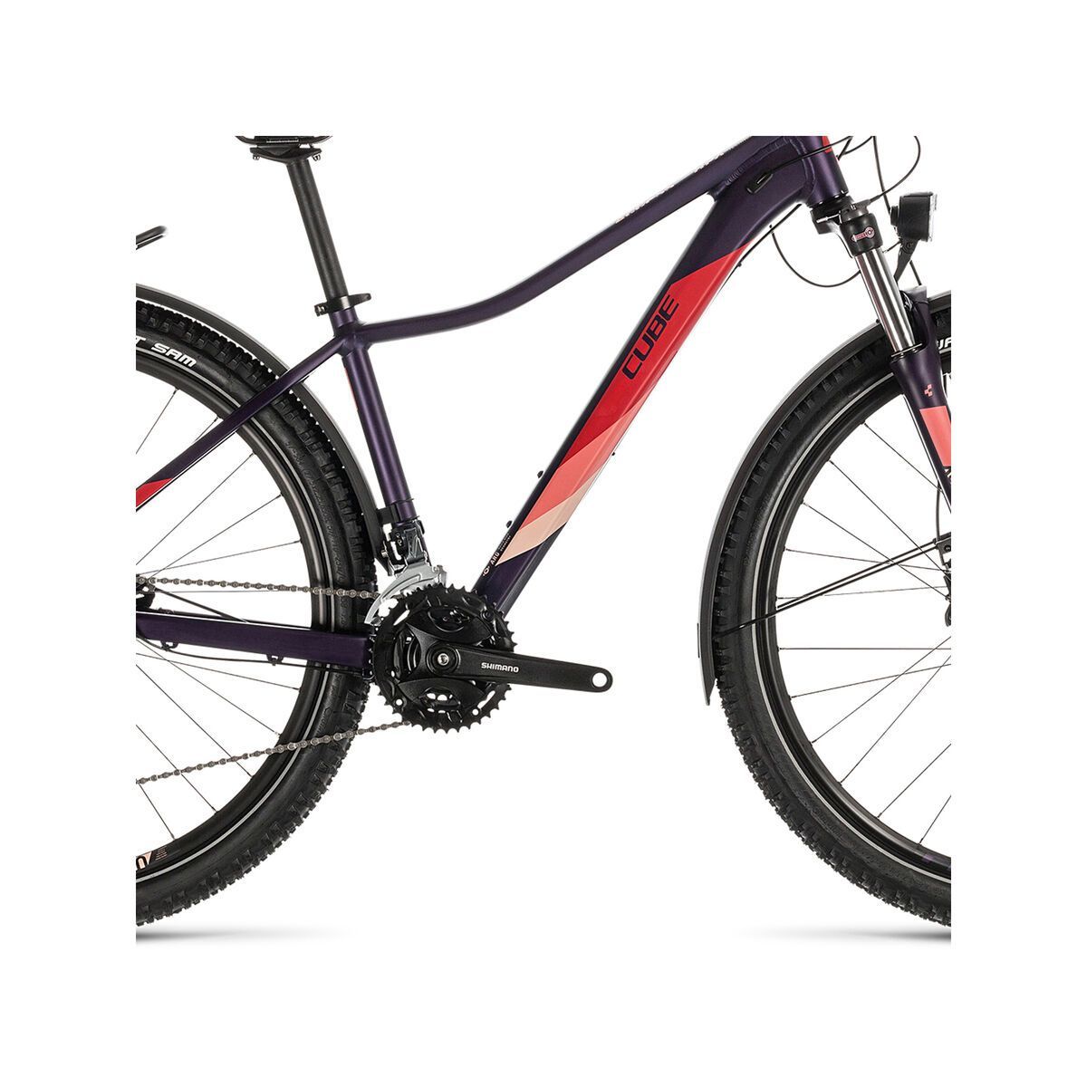 Cube Access WS Pro Allroad 29, aubergine´n´rose - Bild 3