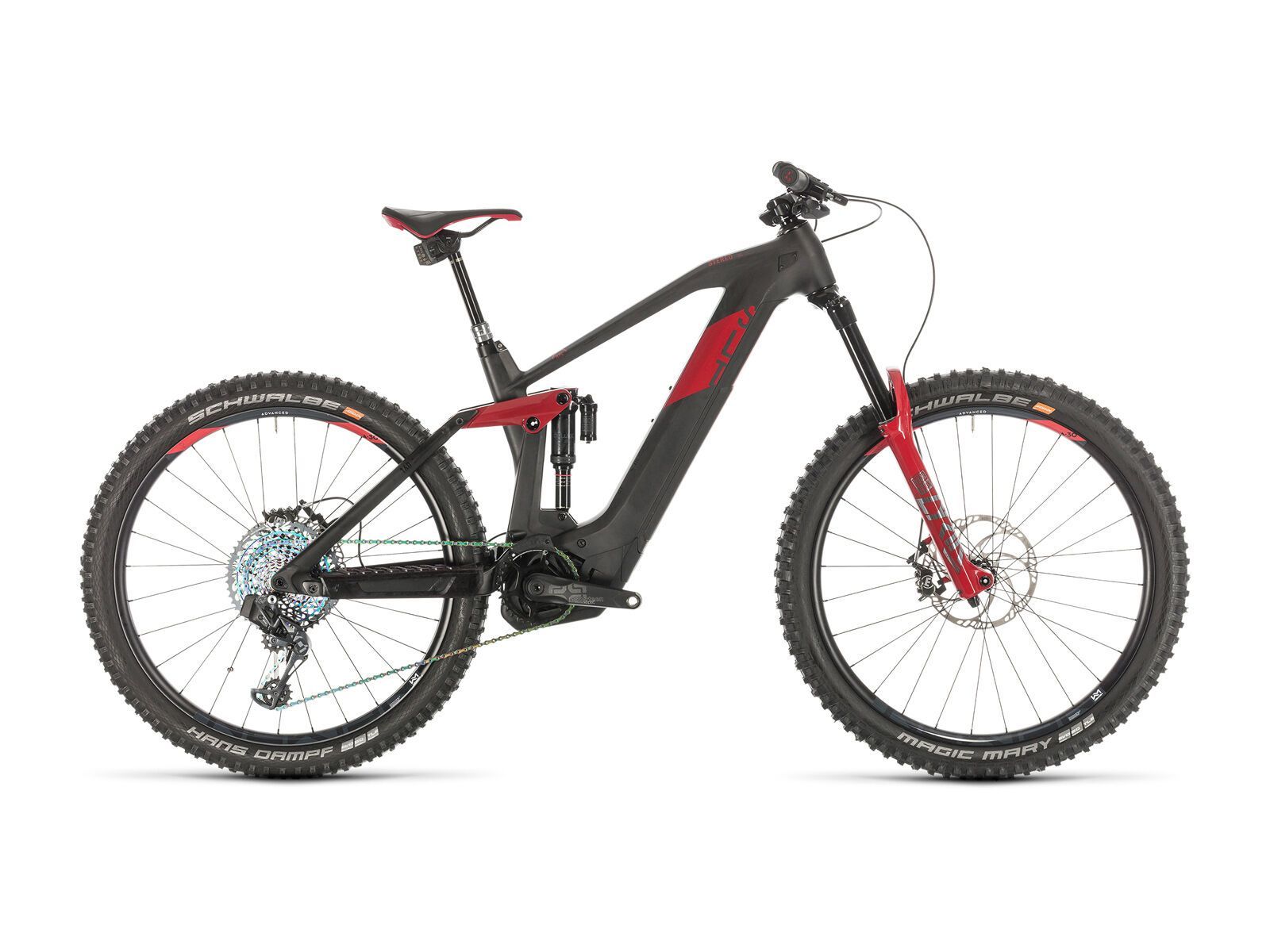Cube Stereo Hybrid 160 HPC SLT 27.5, carbon´n´red - Bild 1