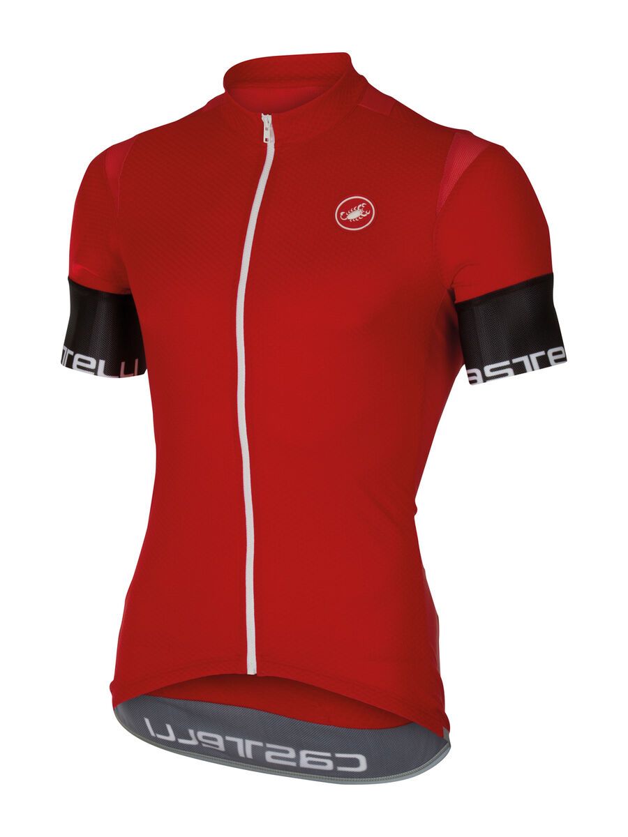 Castelli Entrata 2 Jersey FZ, red - Bild 1