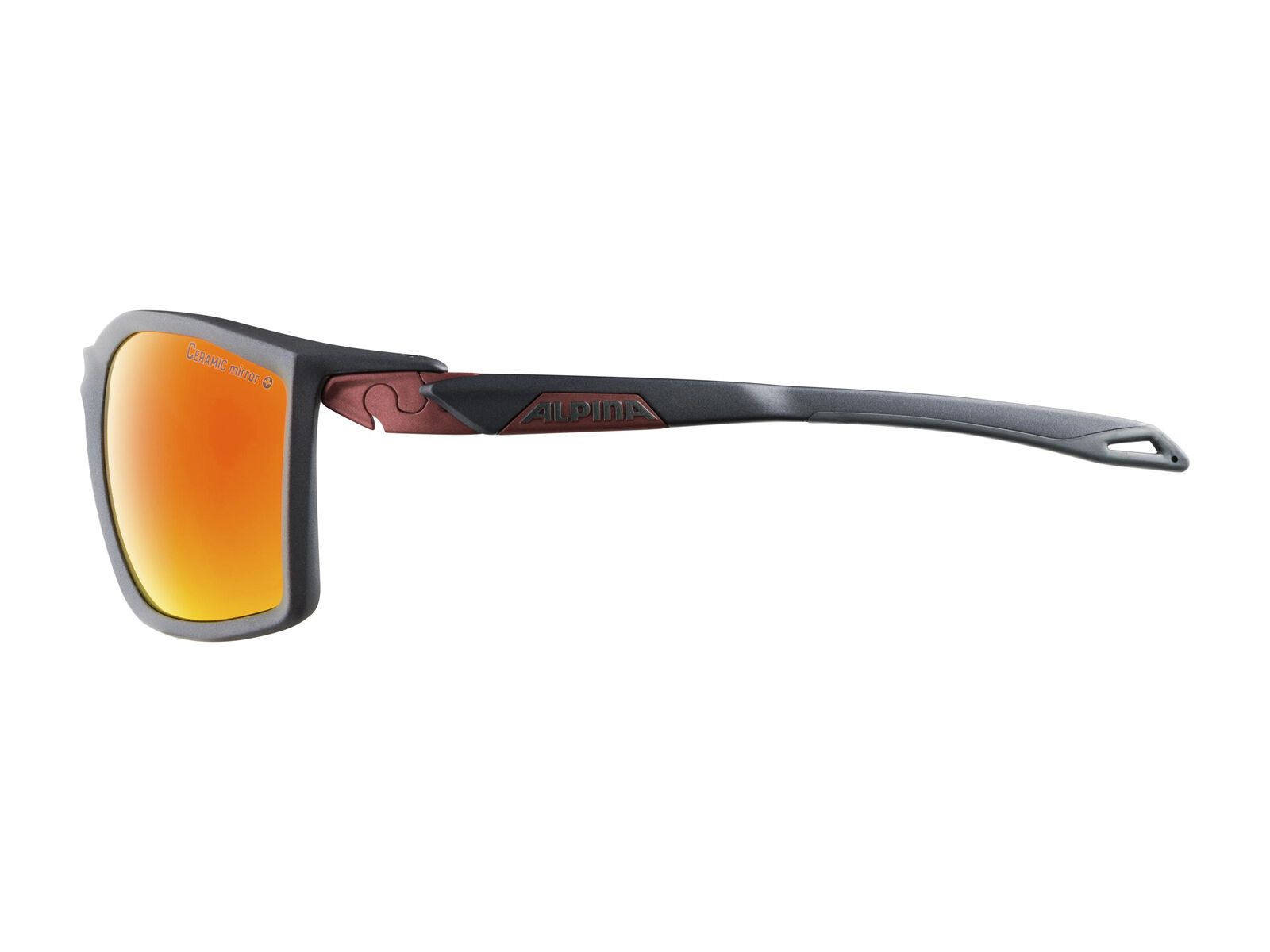 Alpina Twist Five CM+, indigo matt-cherry/Lens: ceramic mirror red - Bild 2