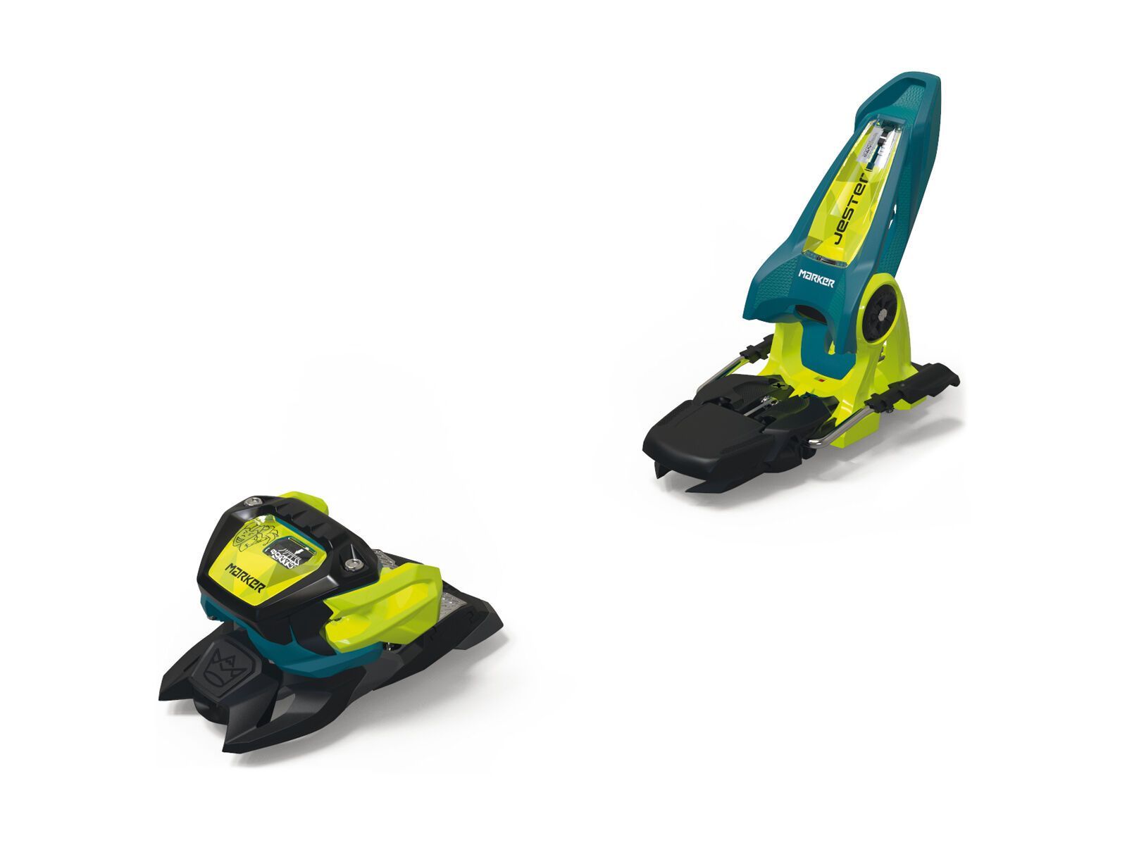 Marker Jester 18 Pro ID 90 mm, teal/flo-yellow - Bild 1