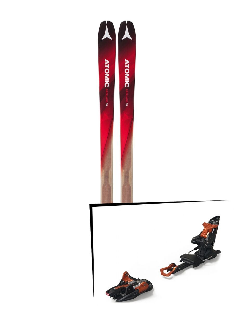 Set: Atomic Backland 78 2018 + Marker Kingpin 10 black/copper - Bild 1