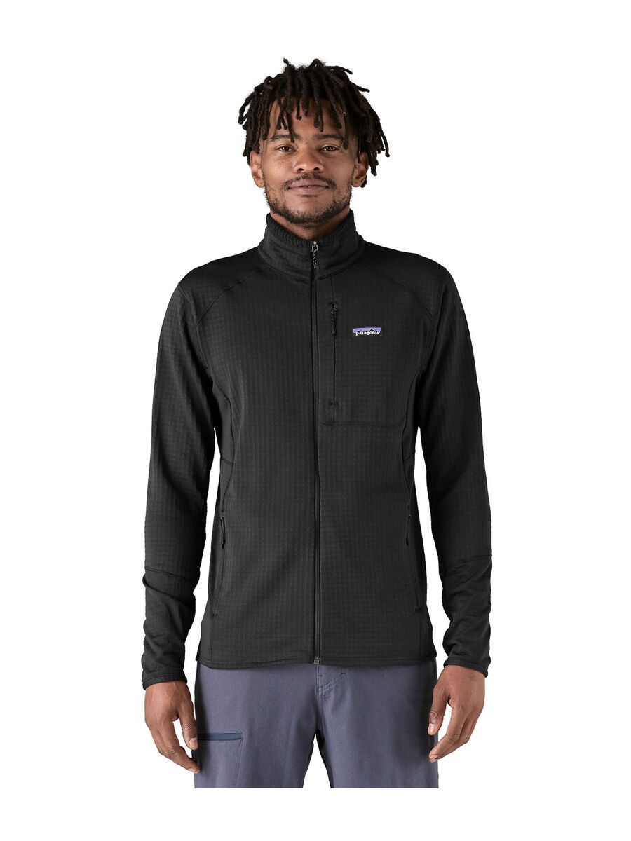 Patagonia Men's R1 Fleece Jacket, black - Bild 2