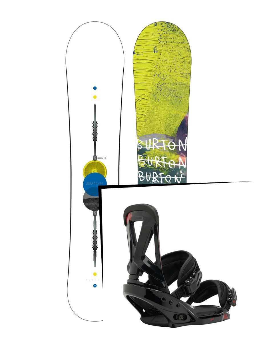 Burton Set: Barracuda 2016 + Burton Custom EST - Bild 1