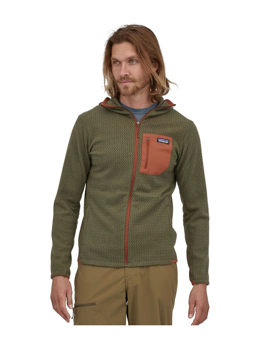 Patagonia Men's R1 Air Full-Zip Hoody, basin green - Bild 2