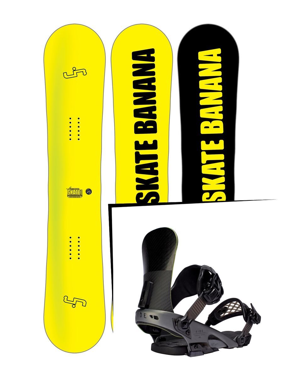 Set: Lib Tech Sk8 Banana 10 years 2017 + Ride EL Hefe (1487140S) - Bild 1